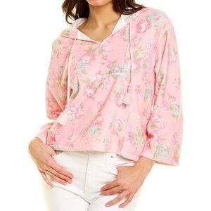NEW LOVESHACKFANCY Peaches Baja Hoodie